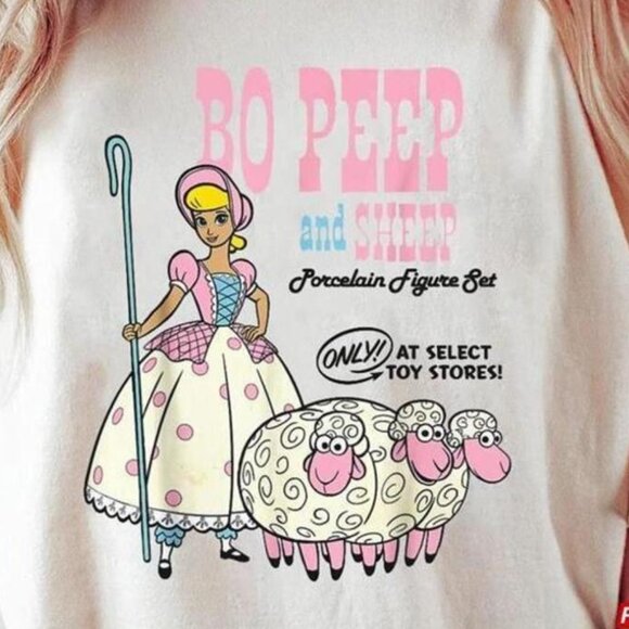 Toy Story 4 Bo Peep And Sheep Disney 2023 Theme Park Unisex T-Shirt 170 - Picture 2 of 5